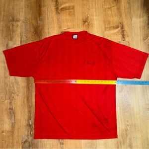 VTG Y2K Southpole Rib Knit Baggy Knit Tee sz. XL Blood Red Skate Street Core 90s